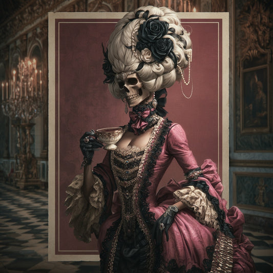 The Mad Queen’s Gallery Collection™ – Marie Antoinette After Midnight Collection (Set of 4 Gothic Fantasy Art Prints)