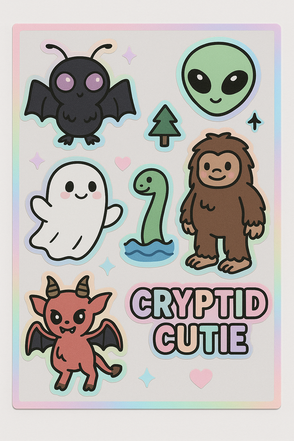 👻 Cryptid Cuties Mystery Box | Mothman, Bigfoot, Nessie & Cryptid Gifts