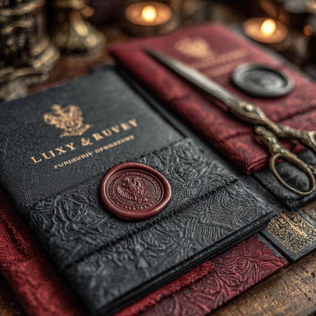 Designer Paper Curated Gift Pack: Gothic, Celestial, Neon - Scrapbook & Journal