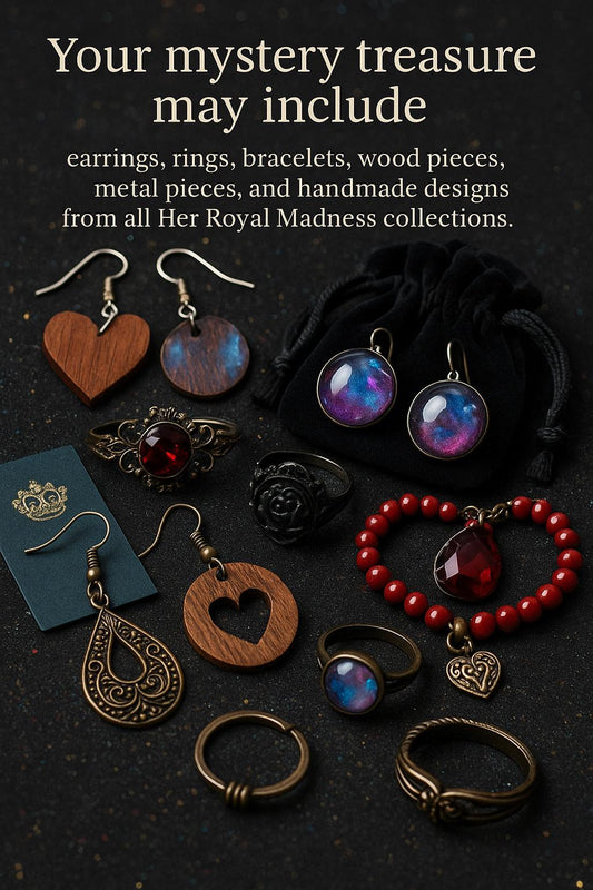 Mystery Jewelry Grab Bag | Handmade Earrings, Bracelet, or Ring