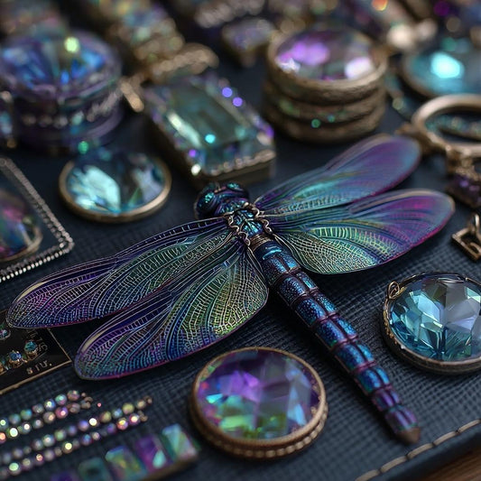 Mystery Dragonfly Box Fairycore Accessories, Stickers, Charms & Trinkets | Cottagecore Gift Box