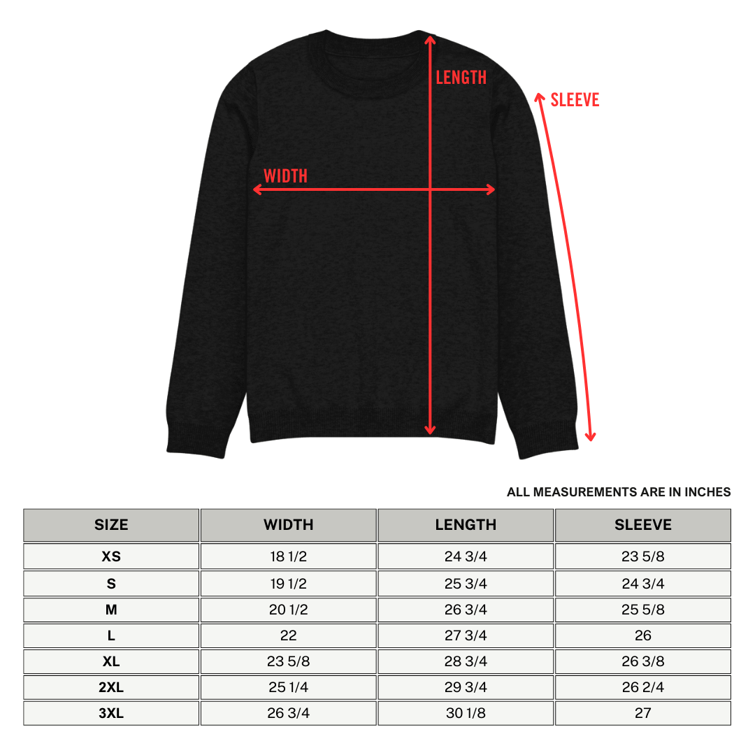 Frankenstein Knit Crewneck Sweater