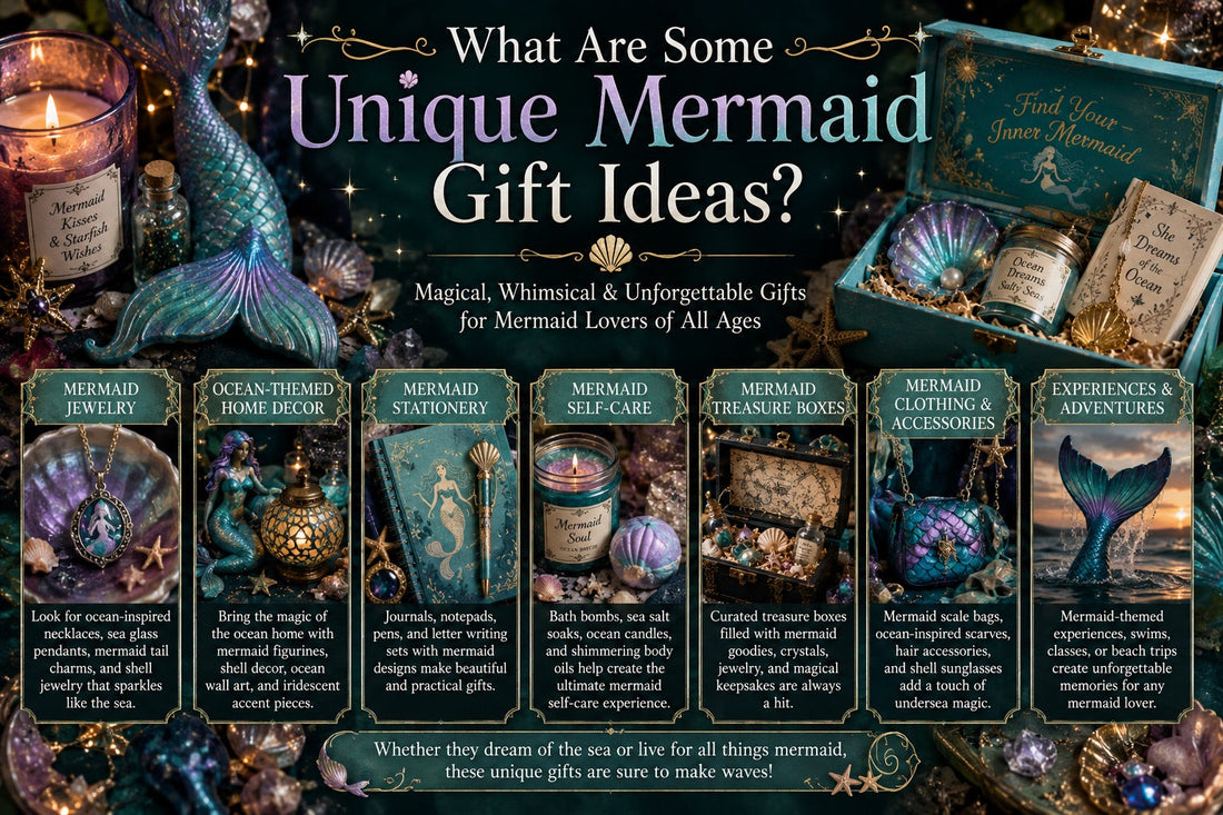 What Are Some Unique Mermaid Gift Ideas? 25 Magical Gifts Mermaid Lovers Will Adore