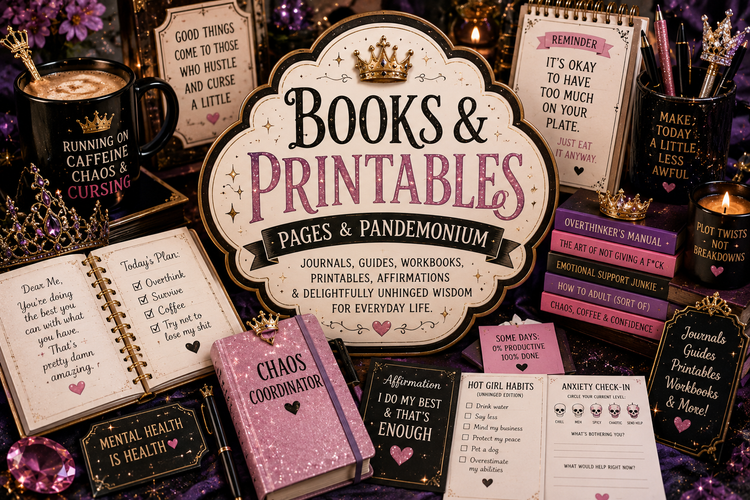BOOKS, PRINTABLES & EXCLUSIVE COLORING BOOKS