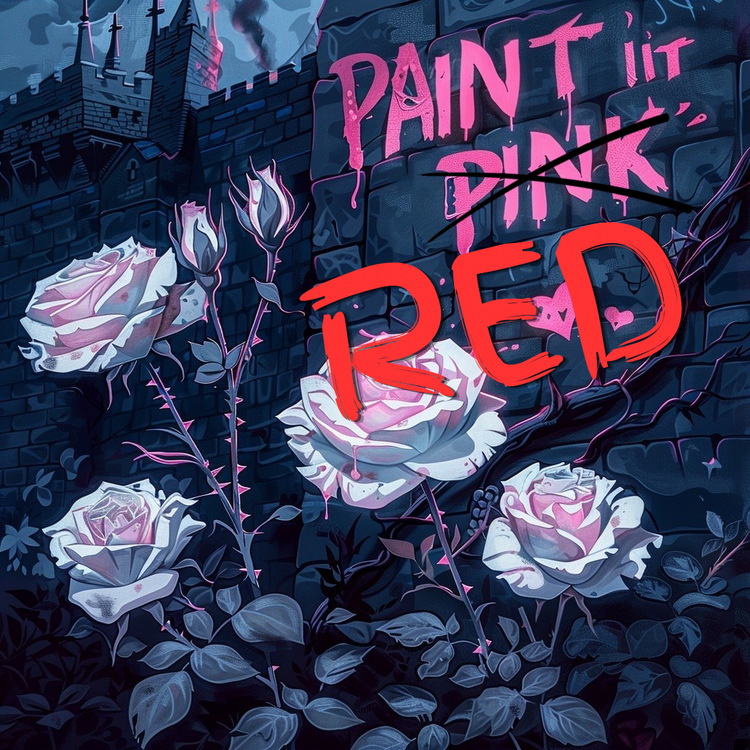 Paint the Roses Red- Designer Papers