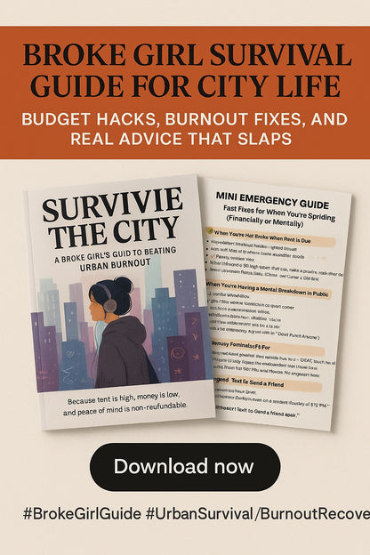 Survive the City: Urban Burnout Survival Guide for Broke Millennials & Budget Babes