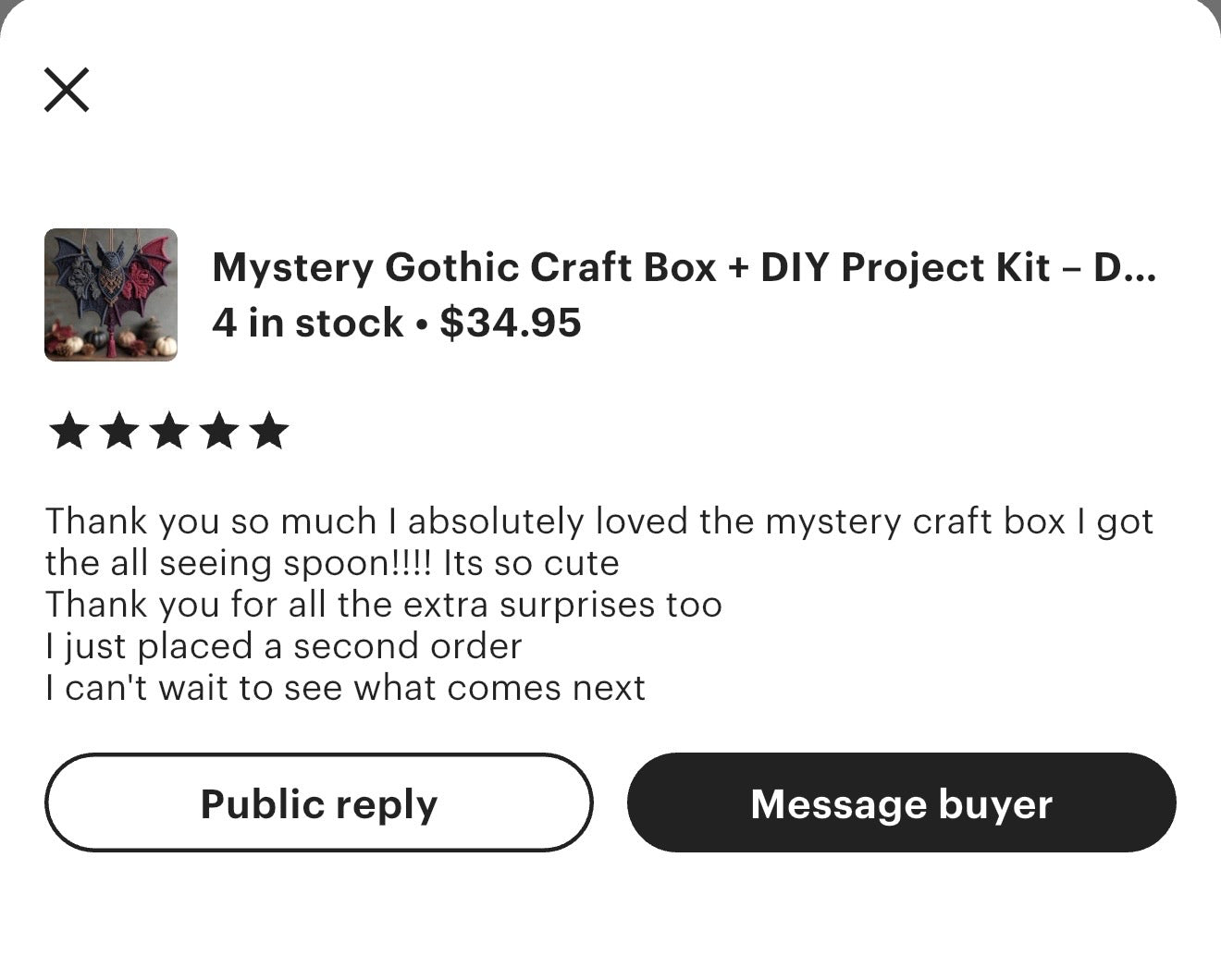Mystery Gothic Craft Box + DIY Projektset Dunkle Künste Basteln, Hexen-Ephemera, Gothic DIY Kit, HRM Kuratierte Makabre Box