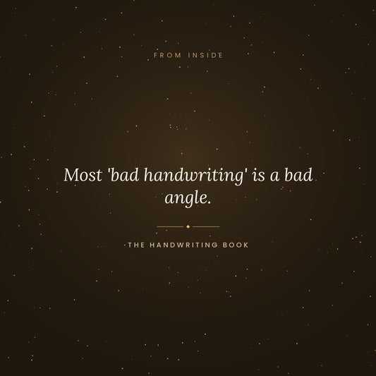 The Handwriting Book — Copperplate, Italic & Gothic Practice Sheets