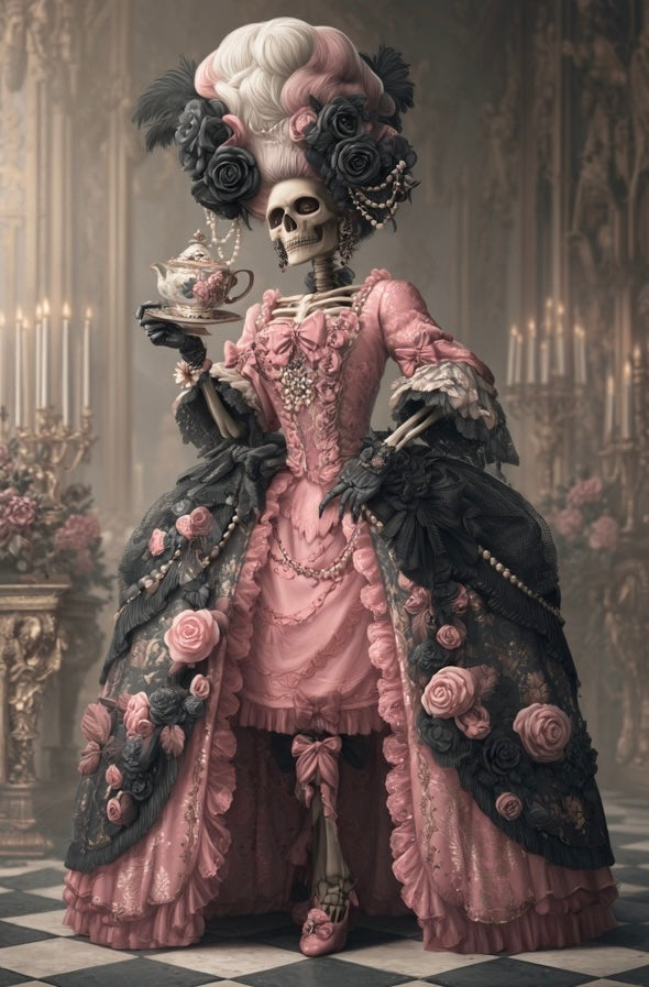 The Mad Queen’s Gallery Collection™ – Marie Antoinette After Midnight Collection (Set of 4 Gothic Fantasy Art Prints)