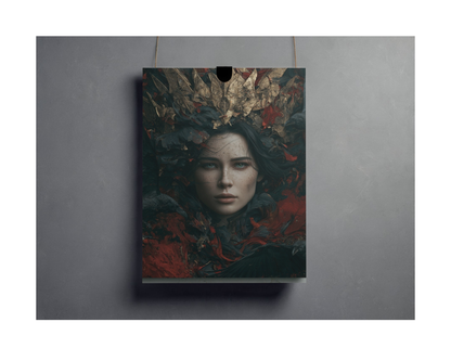The Mad Queen’s Gallery Collection™ – Royal Collection (Set of 4 Gothic Fantasy Art Prints)
