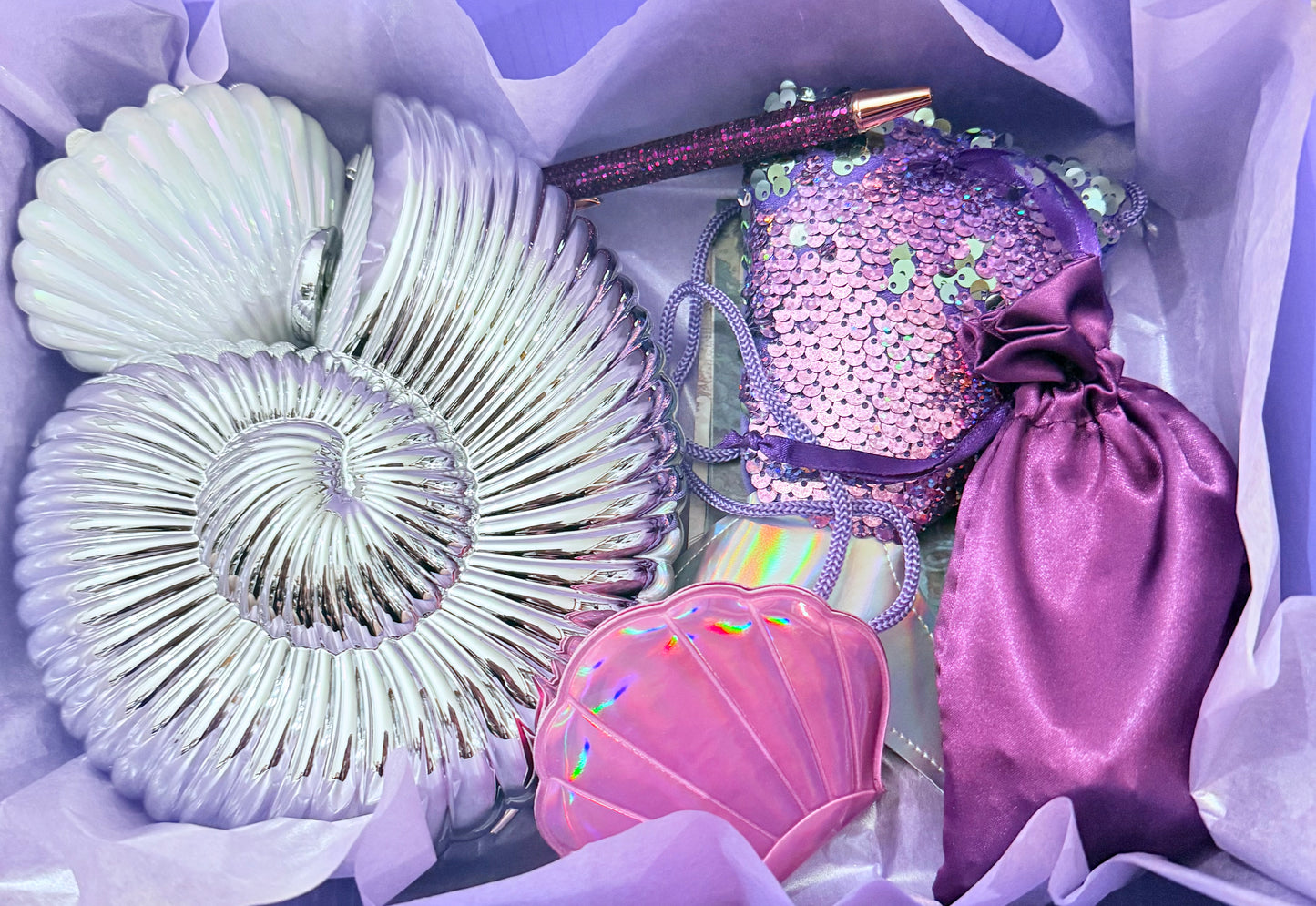 Mermaid Mystery Box 🧜‍♀️ Ocean Aesthetic Gift Set | Coastal Siren Surprise Box | Mermaidcore Fantasy Pack