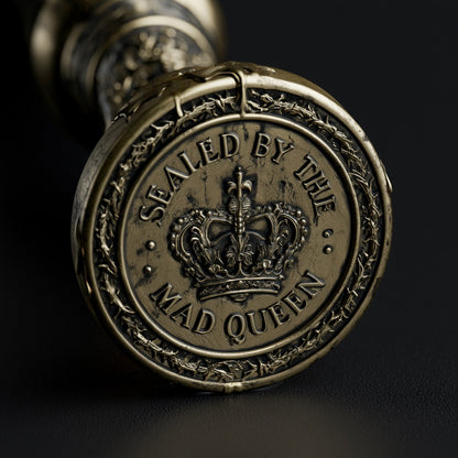 Mad Queen’s Wax Seal Collection™ | Gothic Wax Seals for Journals, Letters, Packaging & Dark Academia Decor