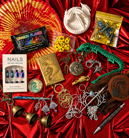 Dragon’s Hoard Curated Gift Box | Fantasy Dragon Gifts, Jewelry, Stickers & Stationery