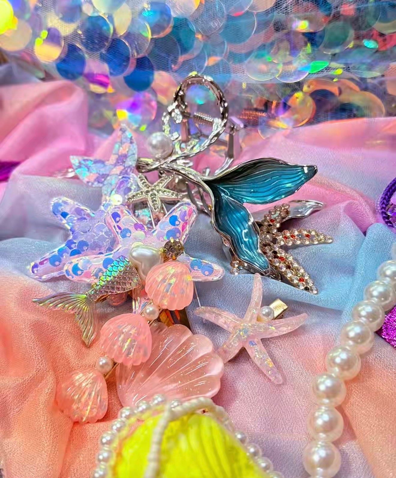 Mermaid Mystery Box 🧜‍♀️ Ocean Aesthetic Gift Set | Coastal Siren Surprise Box | Mermaidcore Fantasy Pack