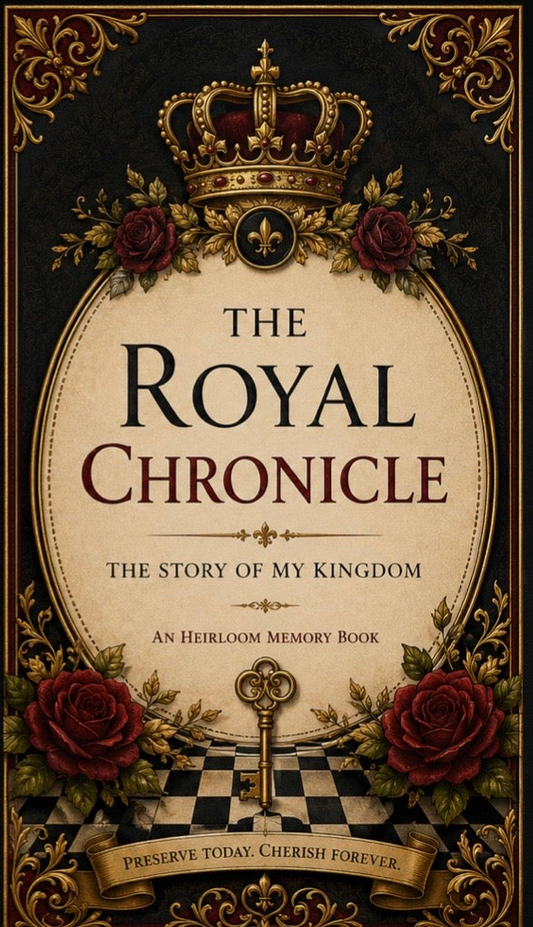 The Royal Chronicle™: The Story of My Kingdom | Heirloom Memory Book