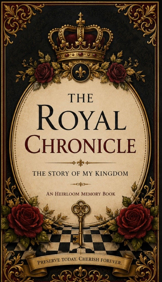 The Royal Chronicle™: The Story of My Kingdom | Heirloom Memory Book