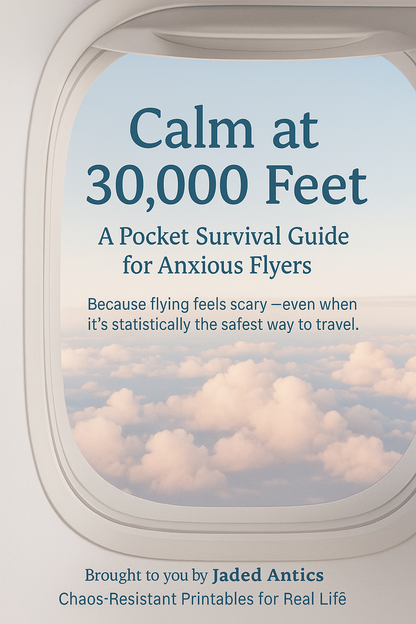 Calm at 30,000 Feet: A Broke Girl’s Guide to Flying Without Freaking Out
