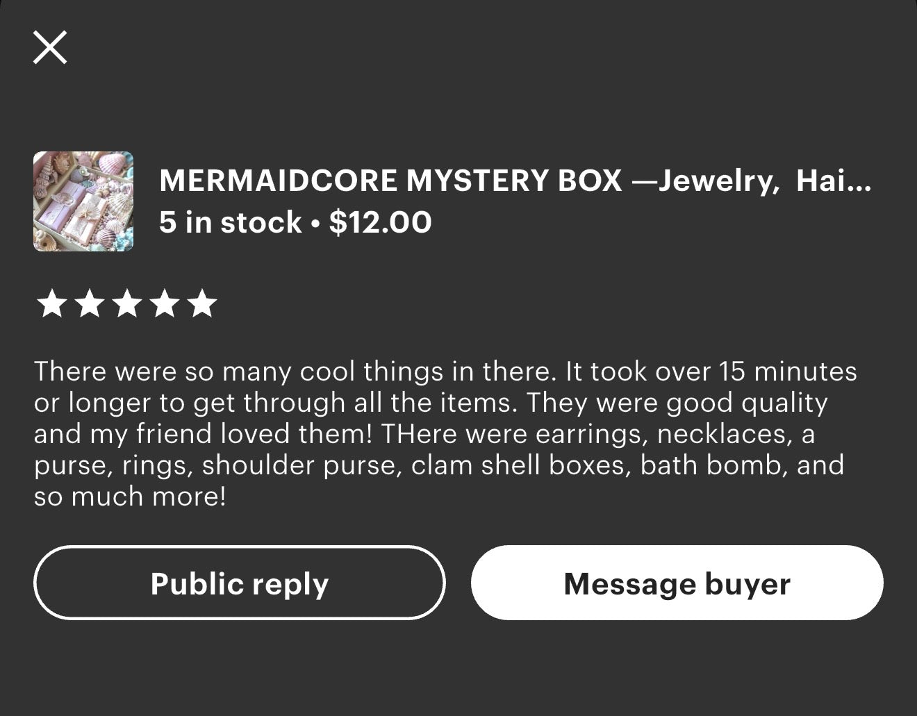Mermaid Mystery Box 🧜‍♀️ Ocean Aesthetic Gift Set | Coastal Siren Surprise Box | Mermaidcore Fantasy Pack