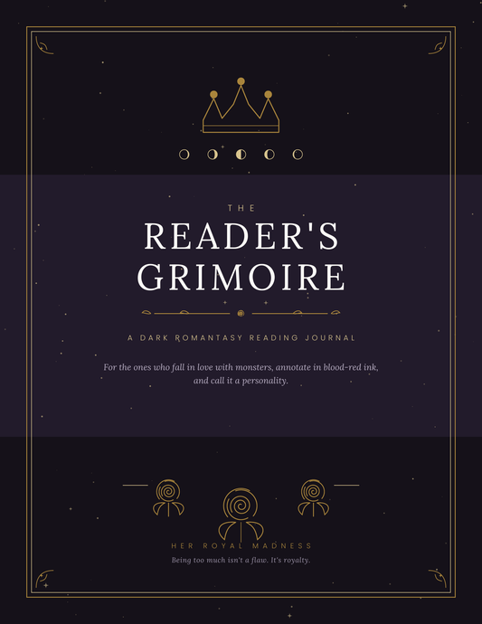 Reader’s Grimoire Romantasy Reading Journal Printable | 48 Page Book Tracker TBR
Log Trope Bingo | Gothic Book Lover Gift PDF A4