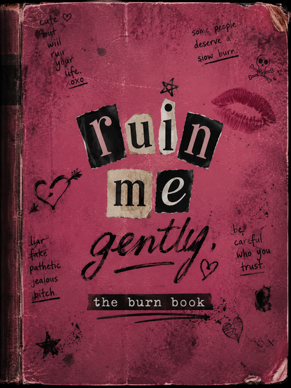 Ruin Me Gently Activity Book | Creative Chaos Journal | Her Royal Madness | Burn Book Printable