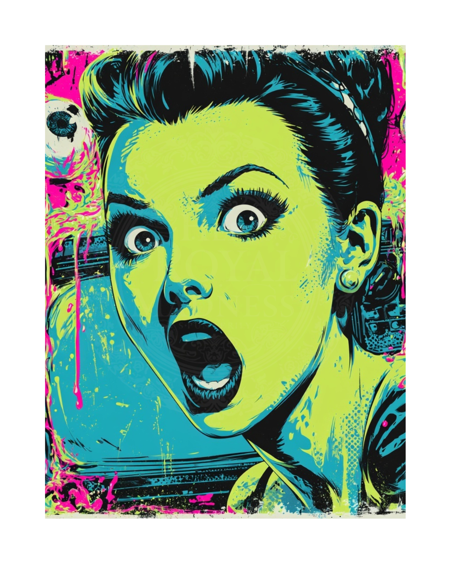 The Mad Queen’s Gallery Collection™ – Oh the Horror Collection (Set of 4 Gothic Fantasy Art Prints)