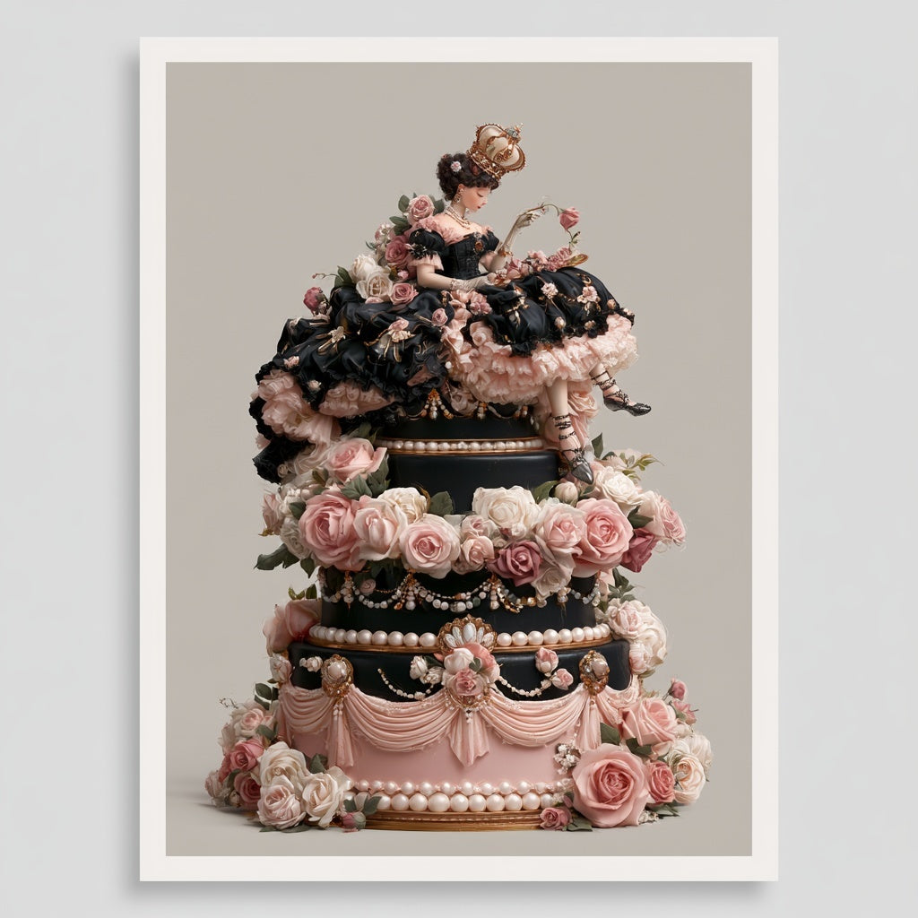 The Mad Queen’s Gallery Collection™ – Dark Coquette Collection (Set of 4 Gothic Fantasy Art Prints)