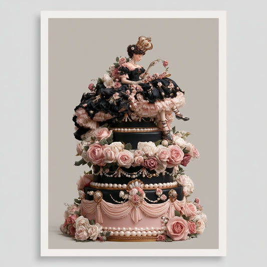The Mad Queen’s Gallery Collection™ – Dark Coquette Collection (Set of 4 Gothic Fantasy Art Prints)