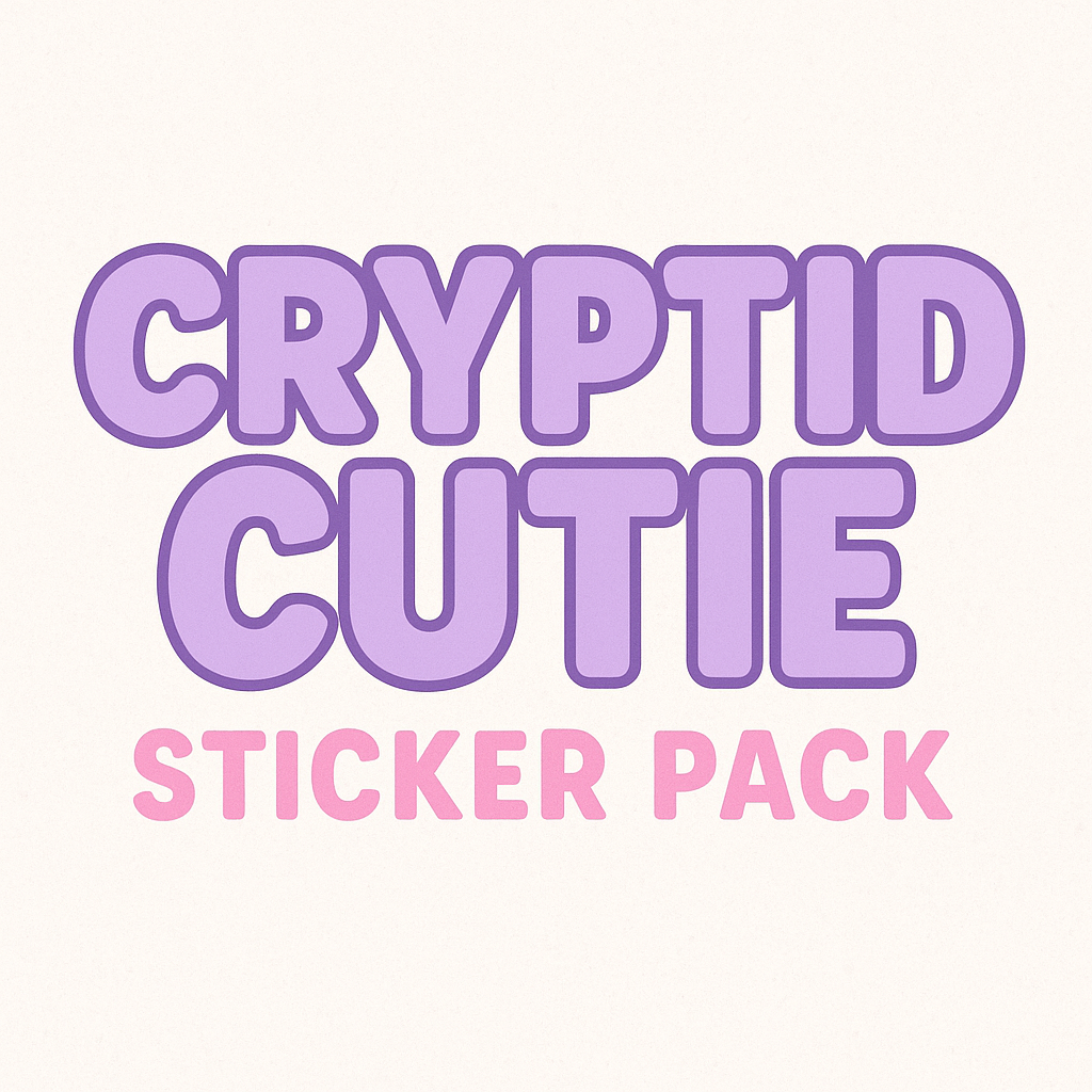 👻 Cryptid Cuties Mystery Box | Mothman, Bigfoot, Nessie & Cryptid Gifts