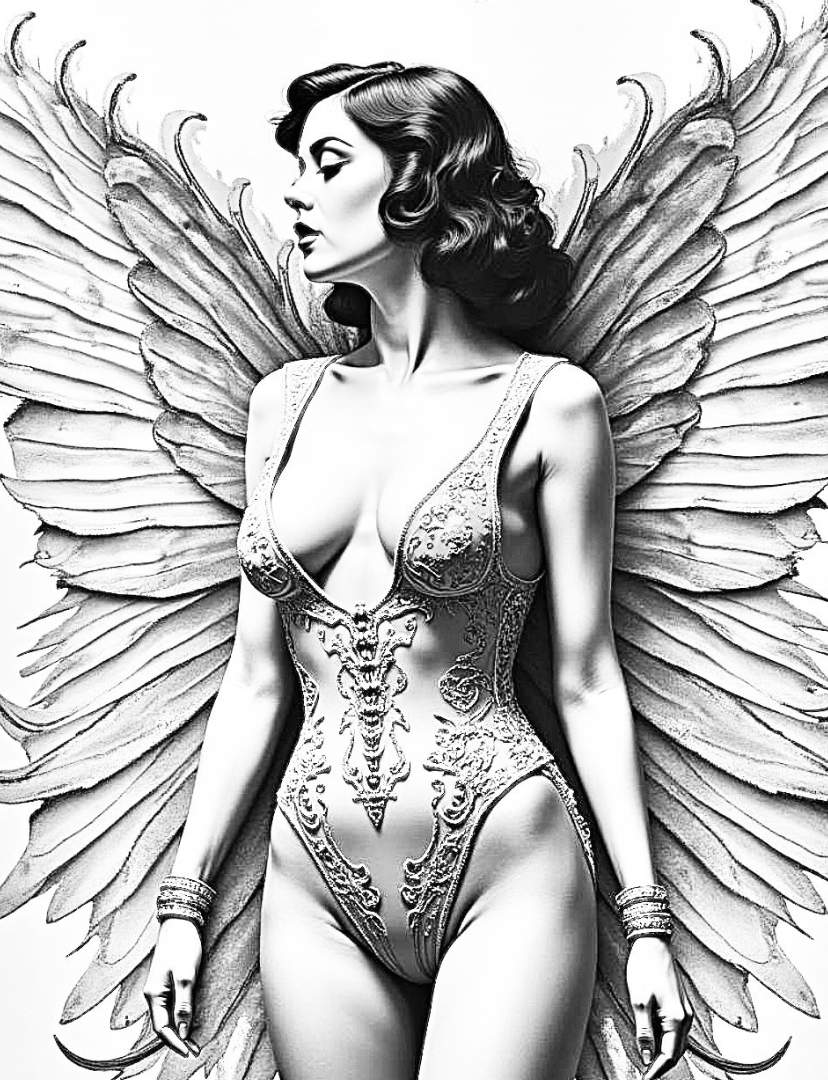 Vintage Pin Up: Angels & Apparitions
