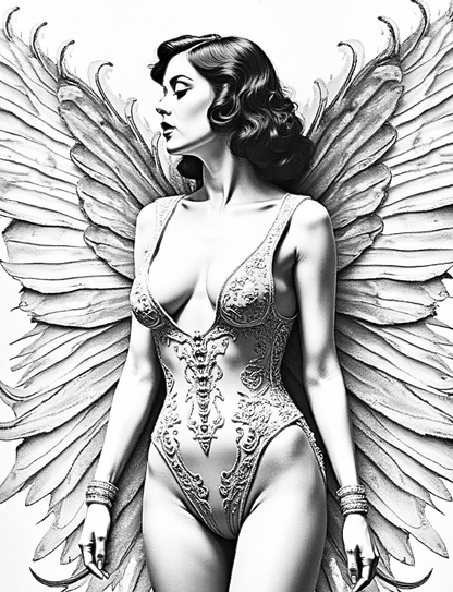 Vintage Pin Up: Angels & Apparitions