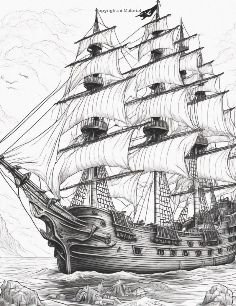 Kraken's Wake: Color Your Fate Coloring Book