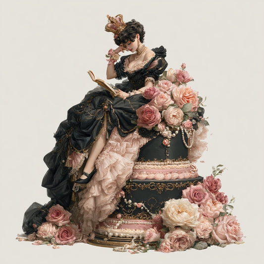 The Mad Queen’s Gallery Collection™ – Dark Coquette Collection (Set of 4 Gothic Fantasy Art Prints)