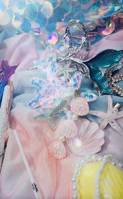 Mermaid Mystery Box 🧜‍♀️ Ocean Aesthetic Gift Set | Coastal Siren Surprise Box | Mermaidcore Fantasy Pack