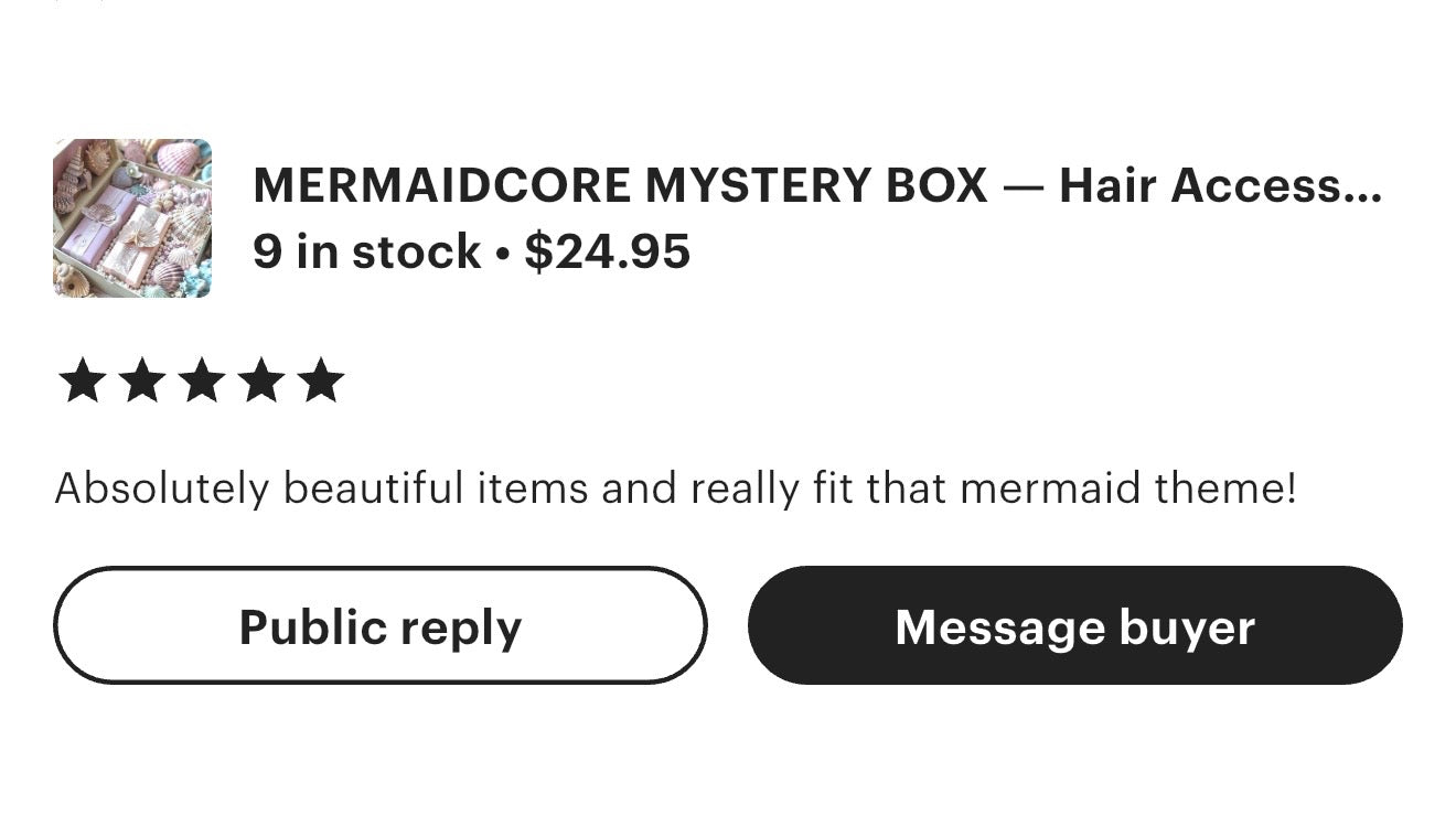 Mermaid Mystery Box 🧜‍♀️ Ocean Aesthetic Gift Set | Coastal Siren Surprise Box | Mermaidcore Fantasy Pack