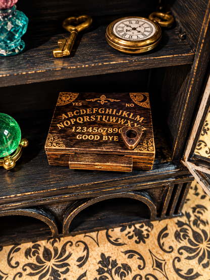 The Witching Hour | One-of-a-Kind Gothic Curiosity Cabinet No. 001 Miniature