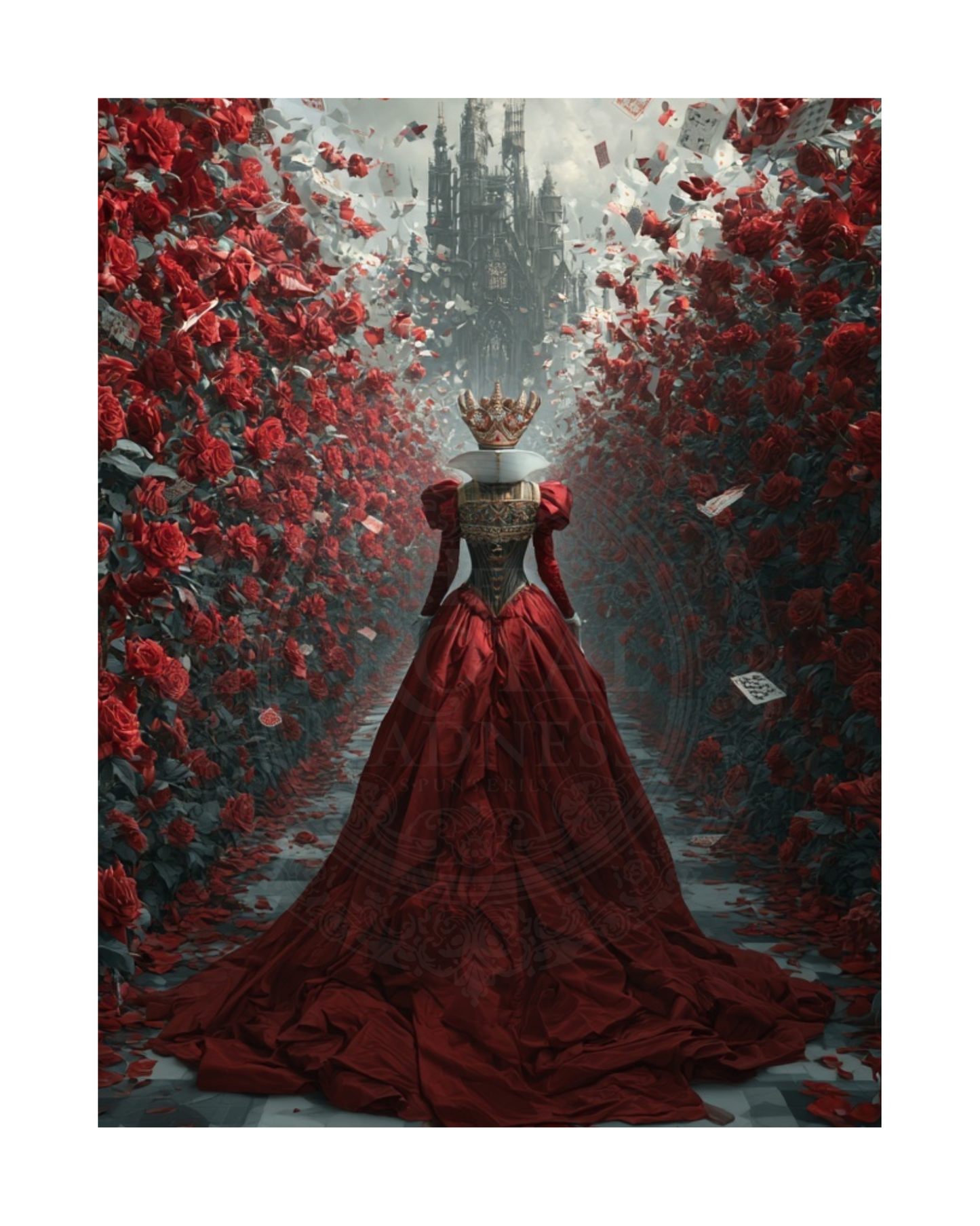 The Mad Queen’s Gallery Collection™ – Royal Collection (Set of 4 Gothic Fantasy Art Prints)