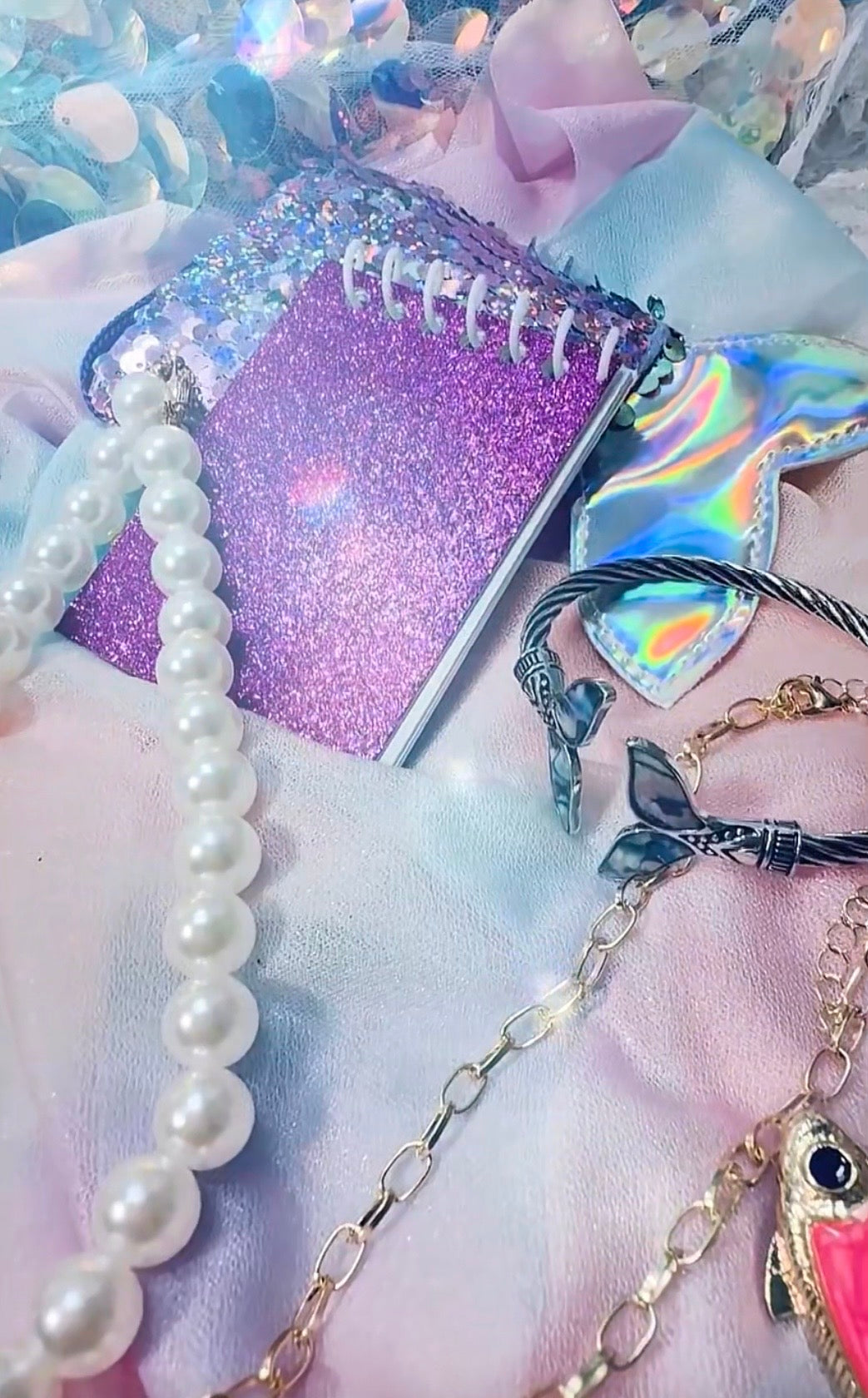 Mermaid Mystery Box 🧜‍♀️ Ocean Aesthetic Gift Set | Coastal Siren Surprise Box | Mermaidcore Fantasy Pack