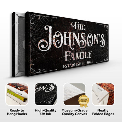 Personalized Gothic Sign
