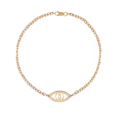 Eye Paperclip Bracelet