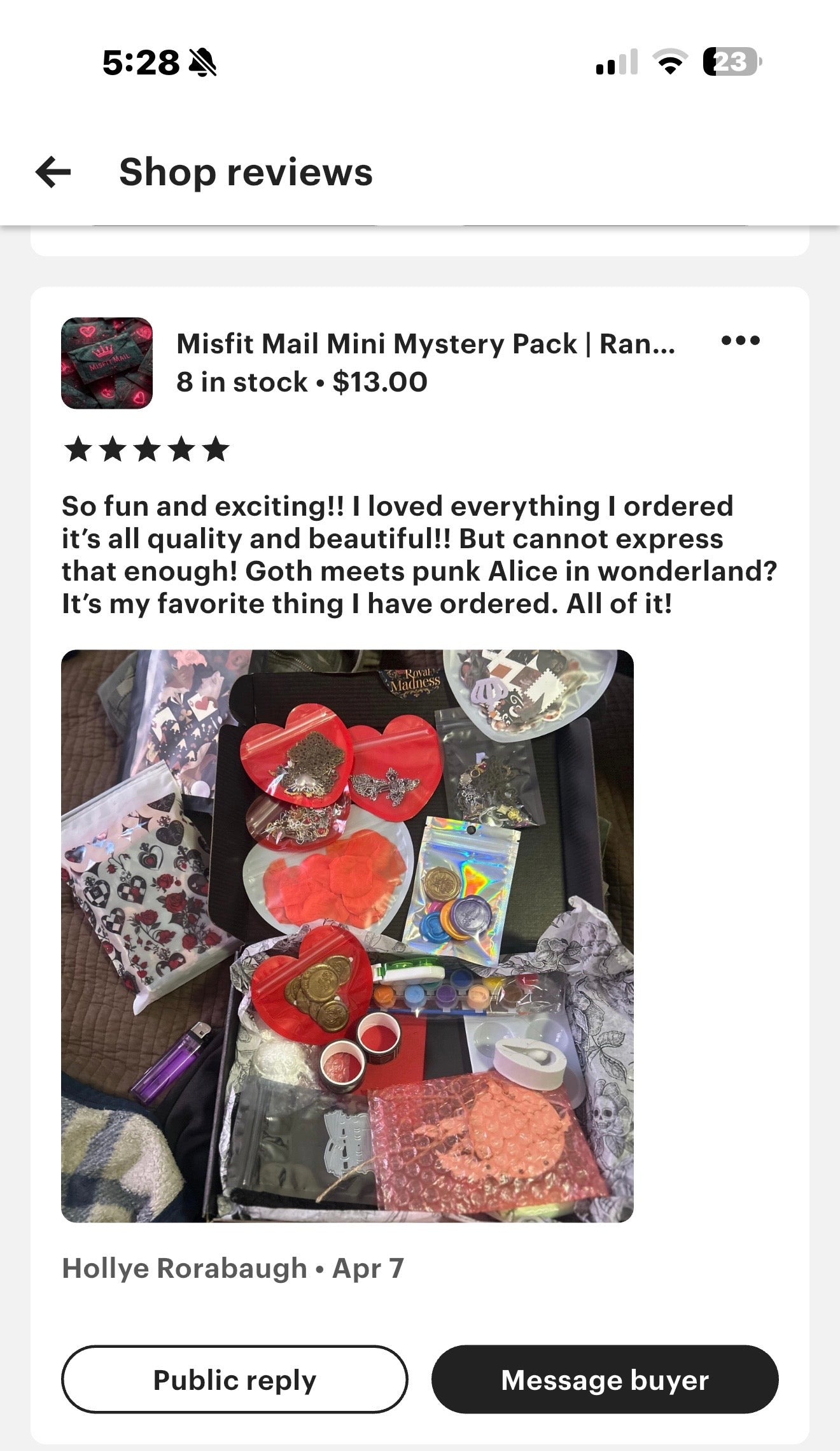Misfit Mail Mini Mystery Pack | Random Leftover Stickers, Tags & Stationery Bits | Cheap Mystery Happy Mail Gift | Pen Pal Surprise