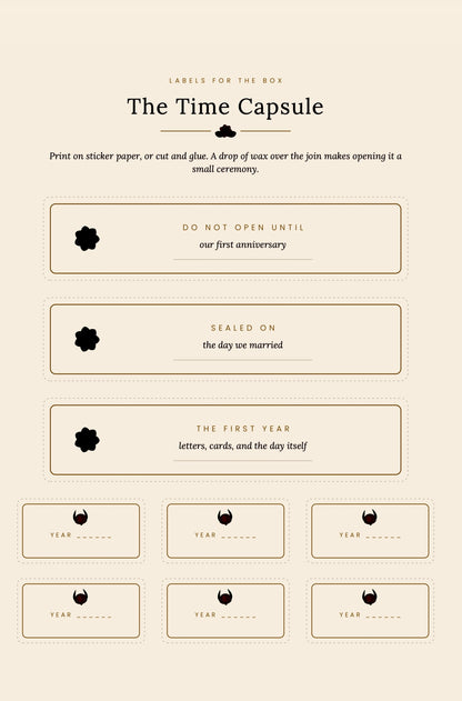 The Wedding Companions — The Night Before, The Day, and The Year After