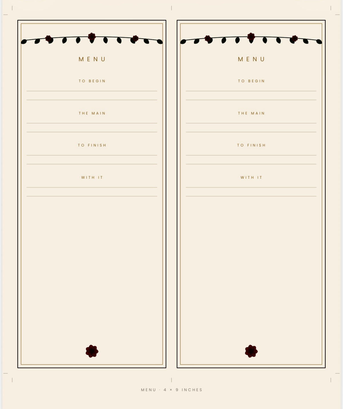 The Black Rose — A Gothic Wedding Suite