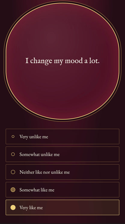 The Looking Glass Inquiry – Interactive Personality Test | Big Five Soul Portrait