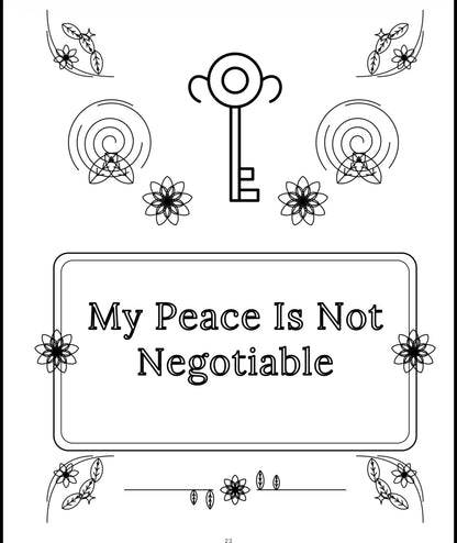 Long Live the Madness / A Printable Adult Coloring Book for People Who Feel Too
Much — 50 Illustrated Declarations to Color In
