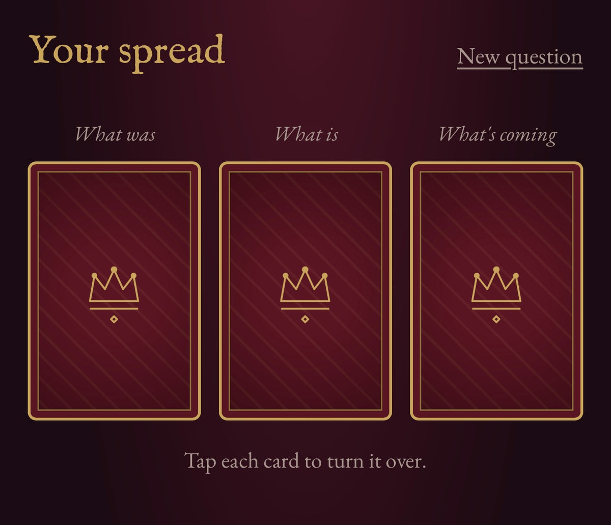 The Mad Queen's Oracle – Interactive Digital Oracle Deck | 33 Gothic Cards with Journal