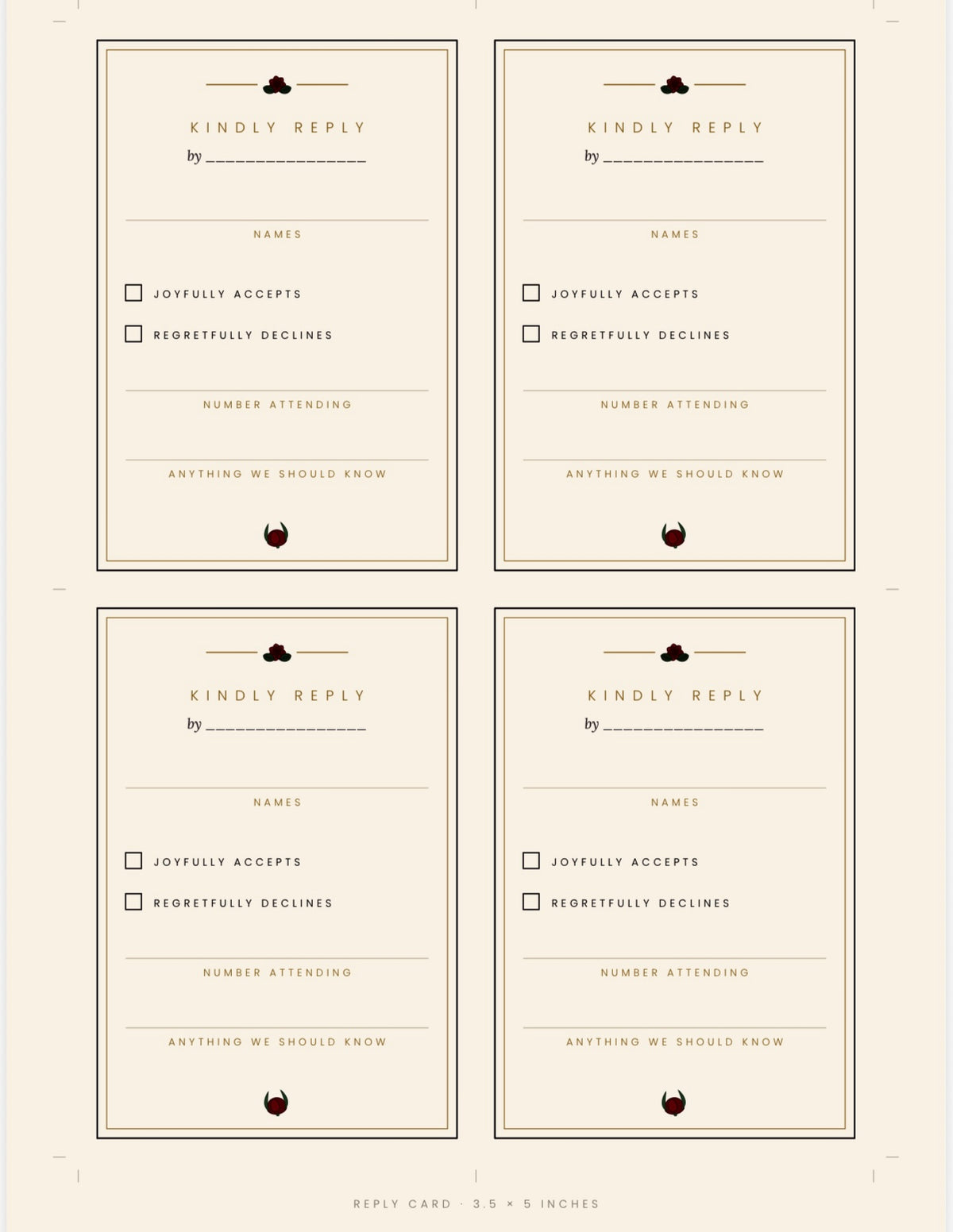 The Black Rose — A Gothic Wedding Suite