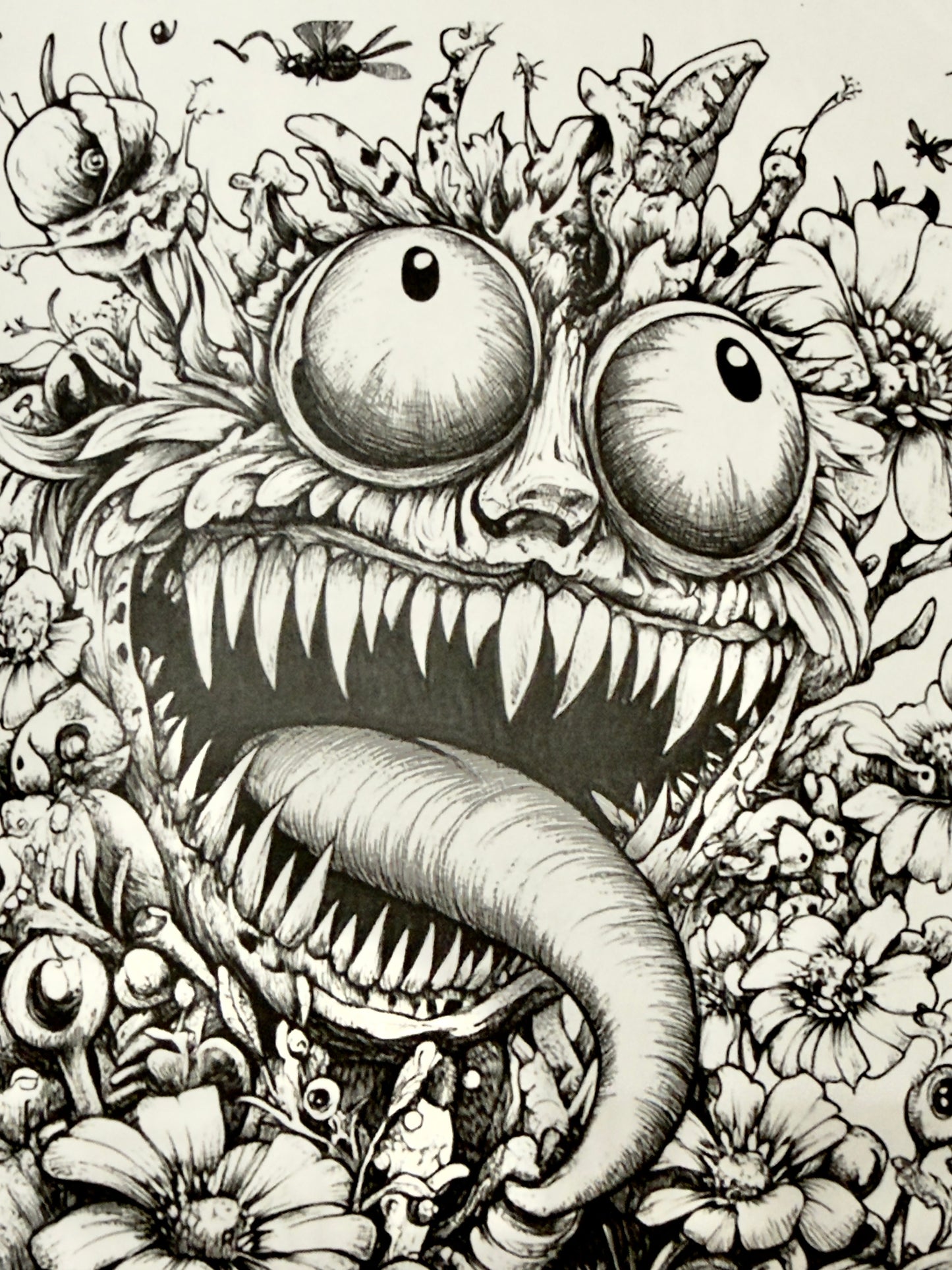 Feral Flora: A Coloring Book of Carnivorous Curiosities
