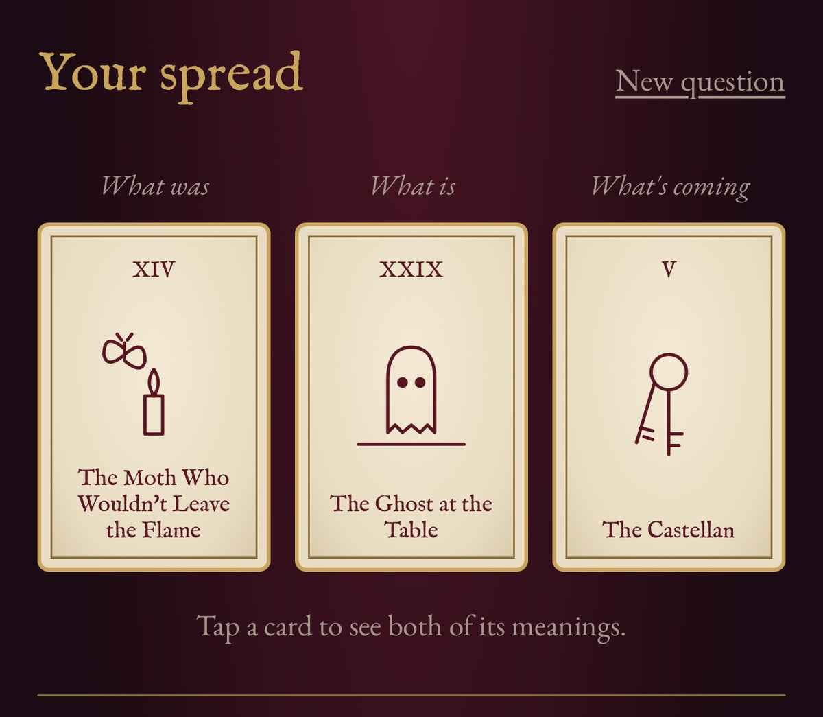 The Mad Queen's Oracle – Interactive Digital Oracle Deck | 33 Gothic Cards with Journal