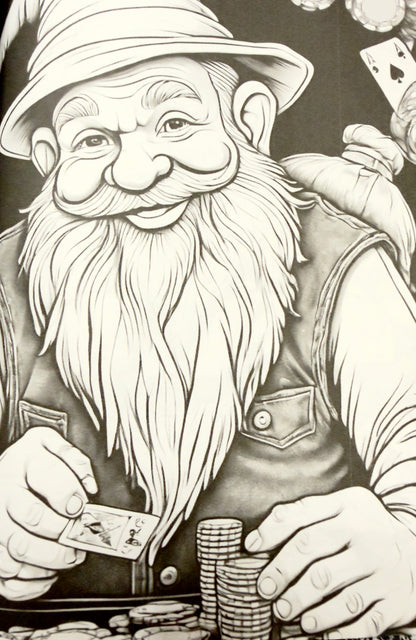 This Ain't Your Grandma's Gnome: An Adult Coloring Book of Gnome Mayhem