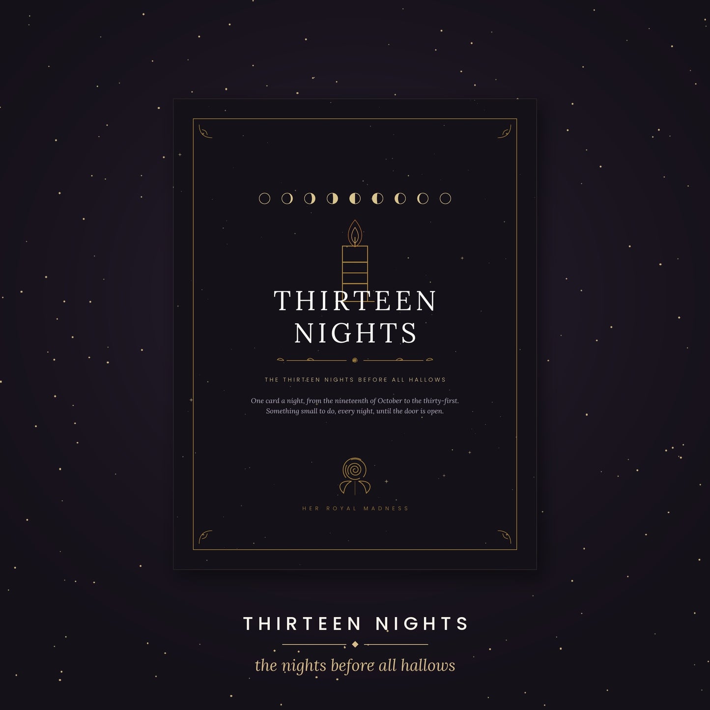 Thirteen Nights — A printable Halloween Ritual Kit